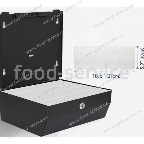 Диспенсер для бумажных полотенец Berg AK5180 черный